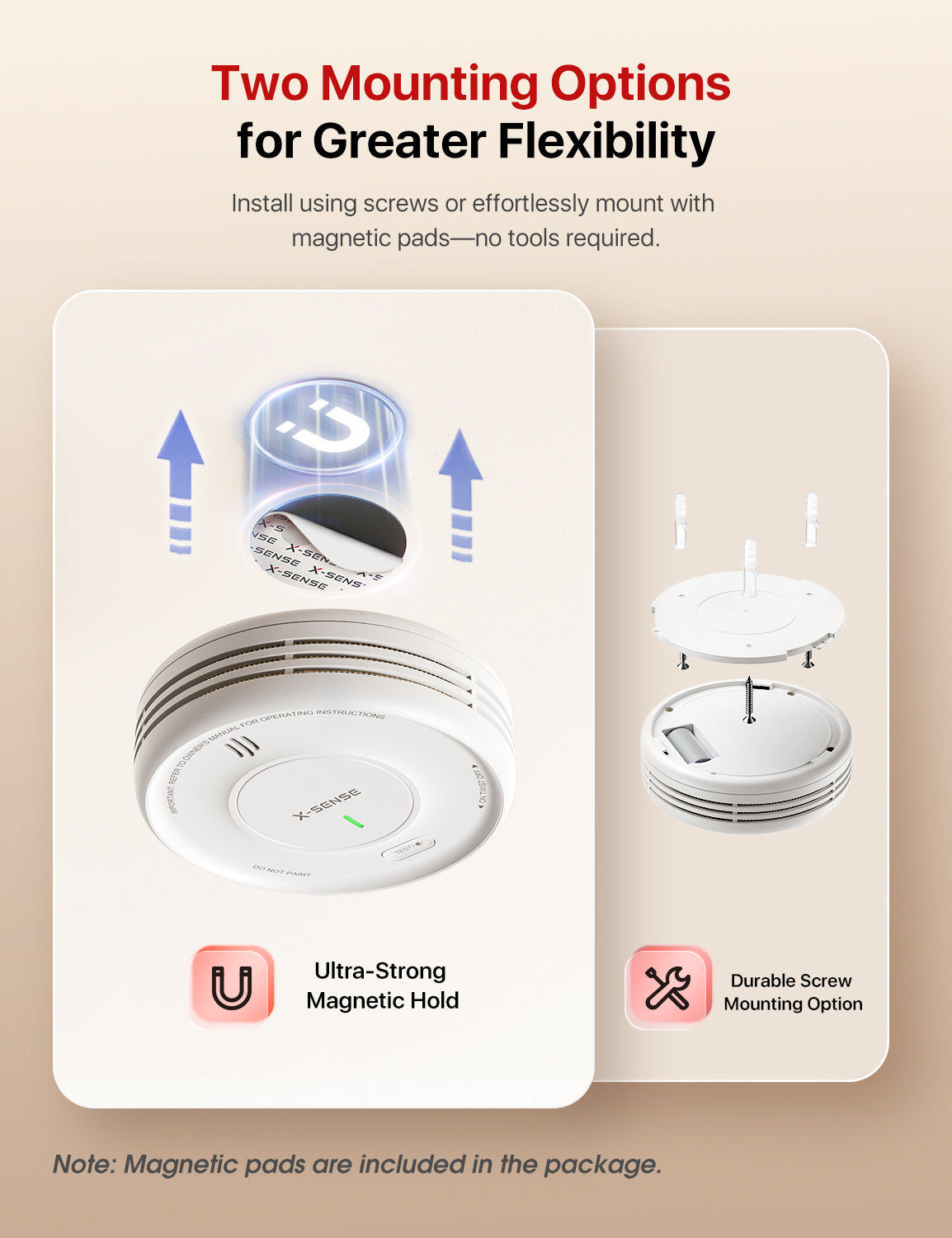XS0D-MR Interconnected Smart Smoke Alarm