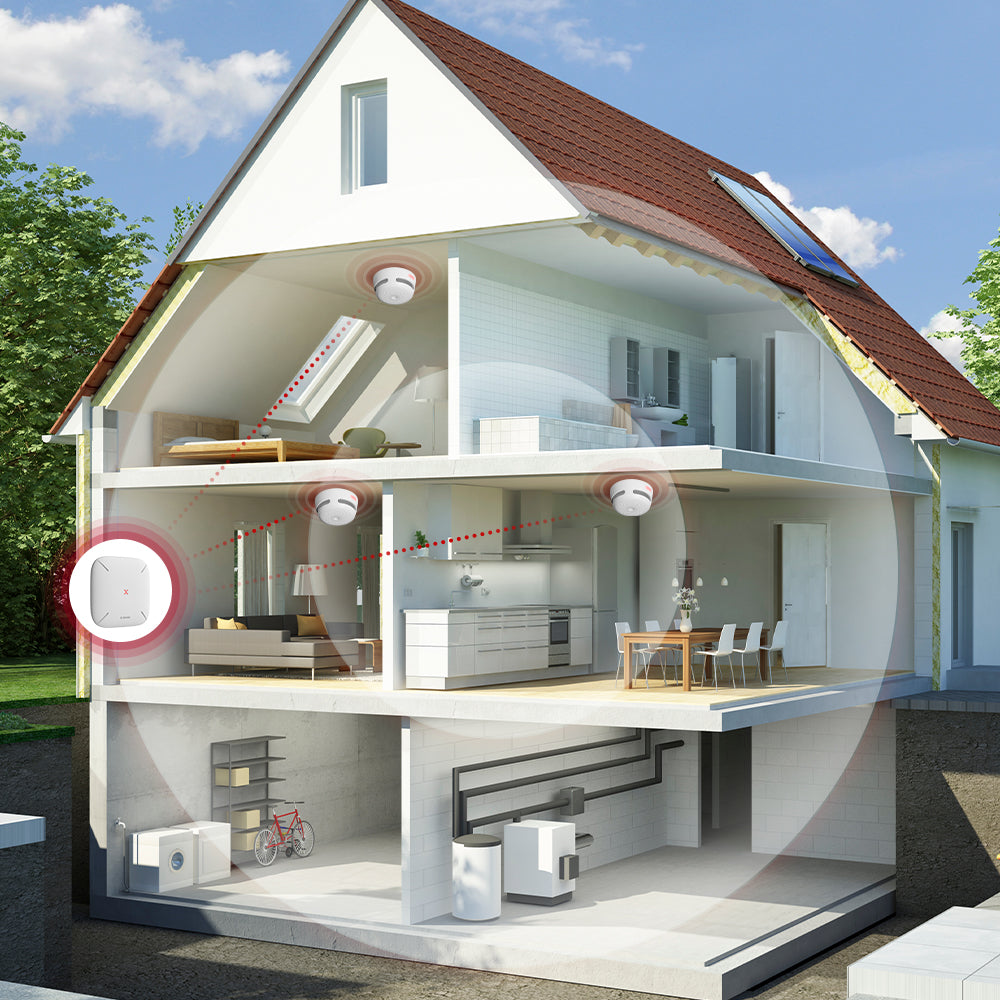 XS01-M Smart Interconnected Smoke Alarm Kit