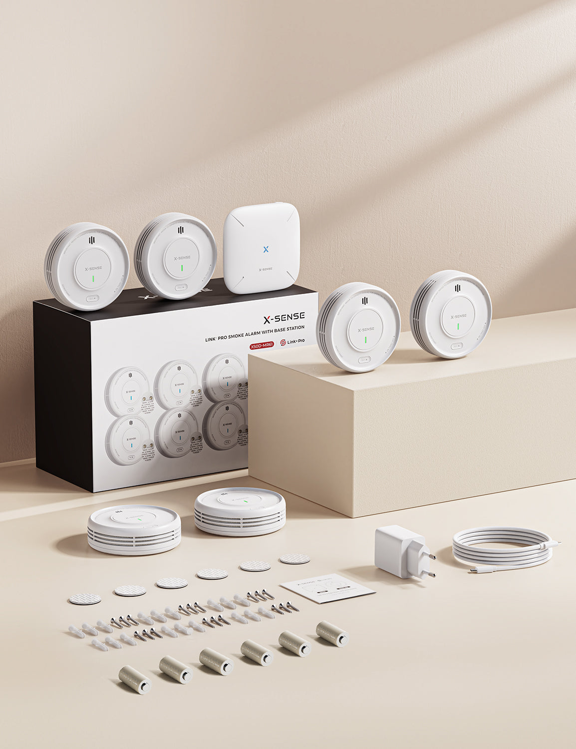 XS0D-MR Interconnected Smart Smoke Alarm