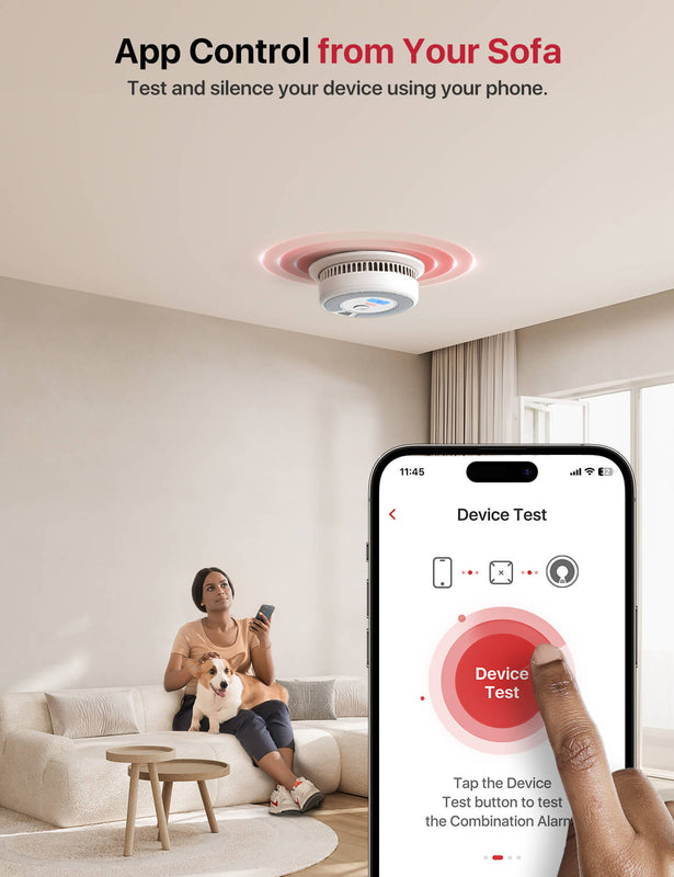 Smart Interconnected Smoke and CO Alarm, X-Sense SC07-MR