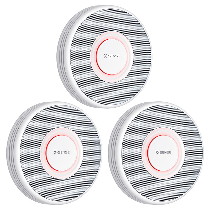 XS0B-MR Interconnected Smart Smoke Alarm with Voice Alerts (English Only)