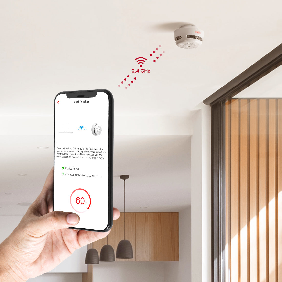 X-Sense XS01-WX Wi-Fi Smoke Alarm