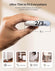 X-Sense Ultra-thin Wireless Wifi Water Leak Detector Kit: Smart Water Sensor Alarm with App Alerts| SWS0A41, SWS0A