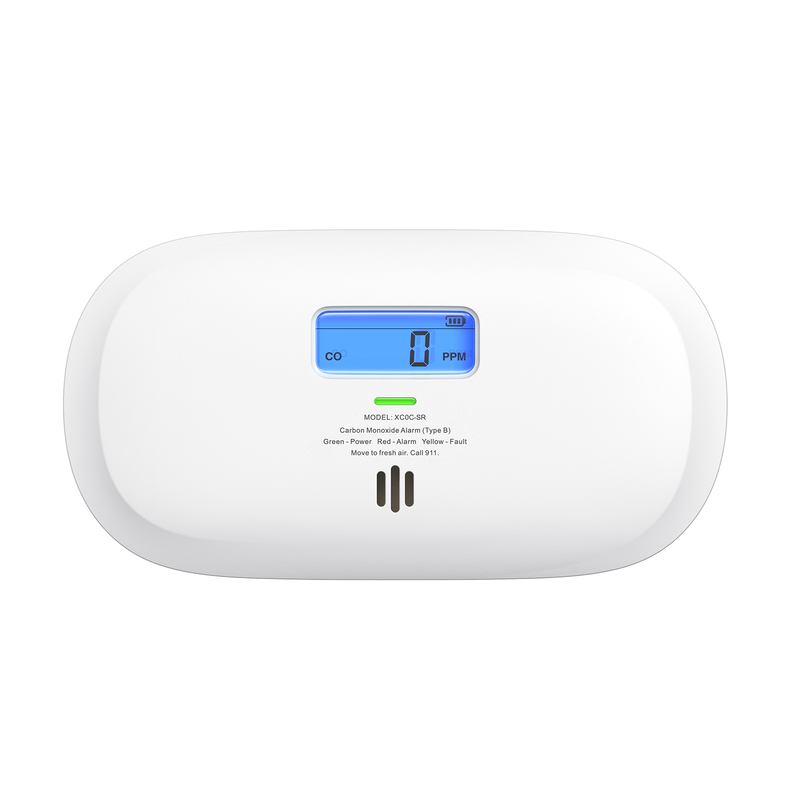 X-Sense XC0C-SR Portable Carbon Monoxide Detector with Digital Display
